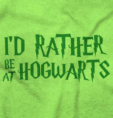 Rather Be At Hogwarts Romper Bodysuit-Direct To Garment Print-Brisco Baby