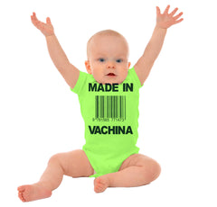Made In Vachina Romper Bodysuit-Direct To Garment Print-Brisco Baby