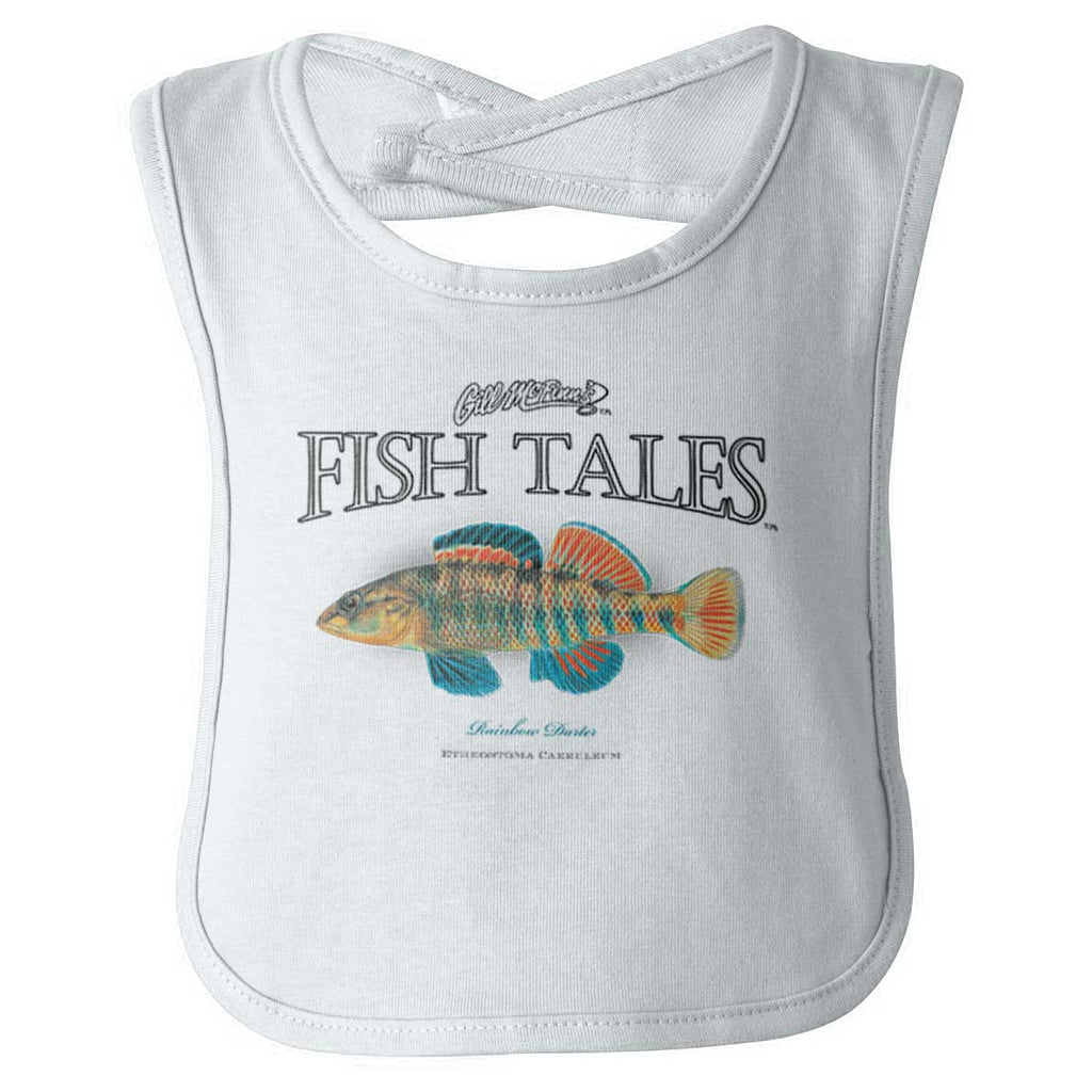 Rainbow Darter Infant Baby Bib-Direct To Garment Print-Brisco Baby