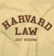 Harvard Law Romper Bodysuit-Direct To Garment Print-Brisco Baby
