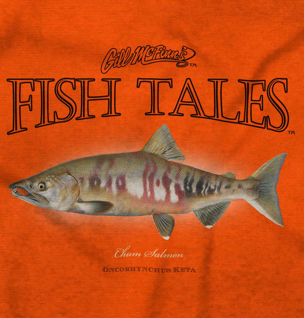 Chum Salmon Infant Toddler T Shirt-Direct To Garment Print-Brisco Baby
