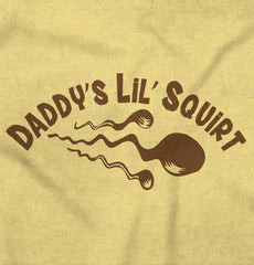 Lil Squirt Infant Toddler T Shirt-Direct To Garment Print-Brisco Baby