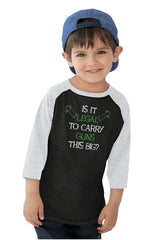 Is It Legal Toddler Baseball-Direct To Garment Print-Brisco Baby