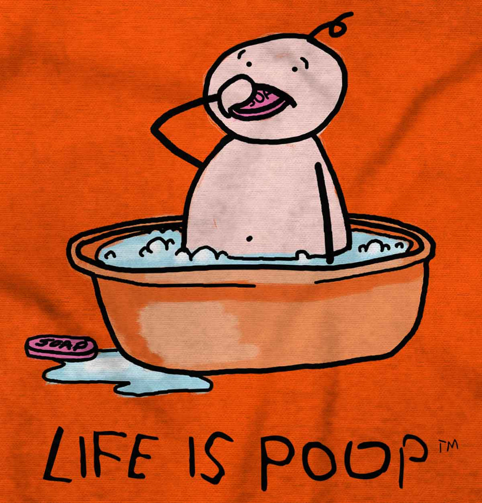 Eating Soap Infant Toddler T Shirt-Direct To Garment Print-Brisco Baby