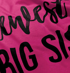 Newest Big Sis Infant Toddler T Shirt-Direct To Garment Print-Brisco Baby