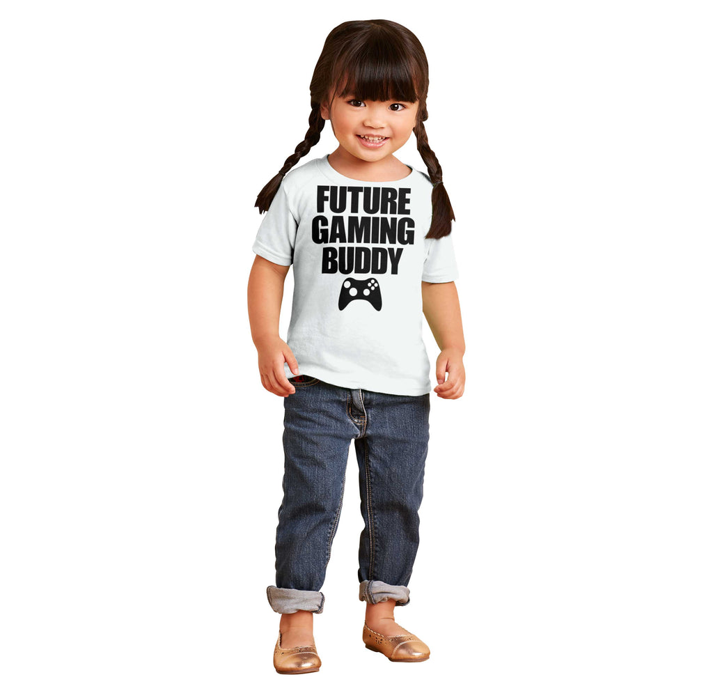 Future Gaming Buddy Infant Toddler T Shirt-Direct To Garment Print-Brisco Baby