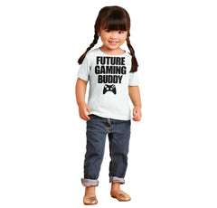 Future Gaming Buddy Infant Toddler T Shirt-Direct To Garment Print-Brisco Baby