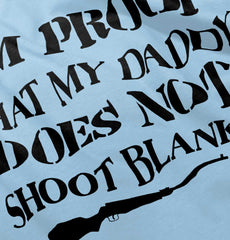 Shoot Blanks Romper Bodysuit-Direct To Garment Print-Brisco Baby