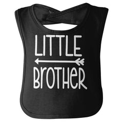 Little Brother Infant Baby Bib-Direct To Garment Print-Brisco Baby