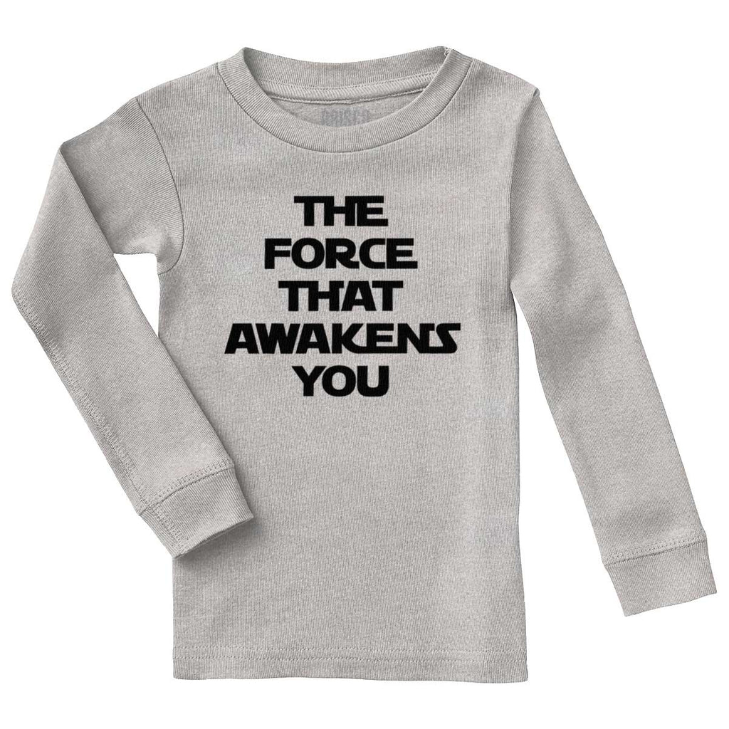 Force Awakens You Solid Baby Pajama Top-Direct To Garment Print-Brisco Baby