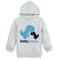 Babysaurus Rex Toddler Pullover Hoodie-Direct To Garment Print-Brisco Baby