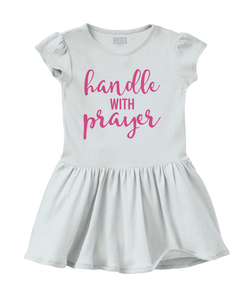 Prayer Care Solid Baby Infant Dress-Direct To Garment Print-Brisco Baby