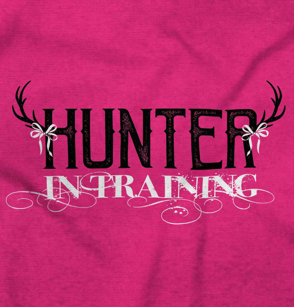 Hunter Girl In Training Romper Bodysuit-Direct To Garment Print-Brisco Baby