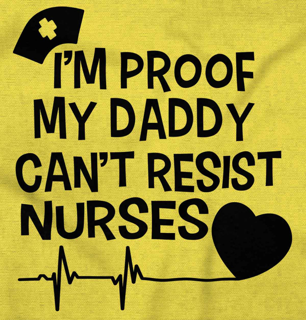 Can't Resist Nurses Romper Bodysuit-Direct To Garment Print-Brisco Baby