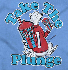 Take The Plunge Toddler Baseball-Direct To Garment Print-Brisco Baby