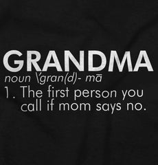 Grandma Defined Infant Toddler T Shirt-Direct To Garment Print-Brisco Baby