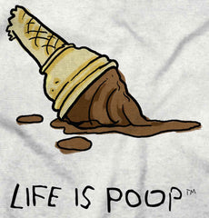 Dropped Cone Infant Toddler T Shirt-Direct To Garment Print-Brisco Baby