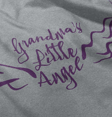 Grandma's Little Angel Infant Toddler T Shirt-Direct To Garment Print-Brisco Baby
