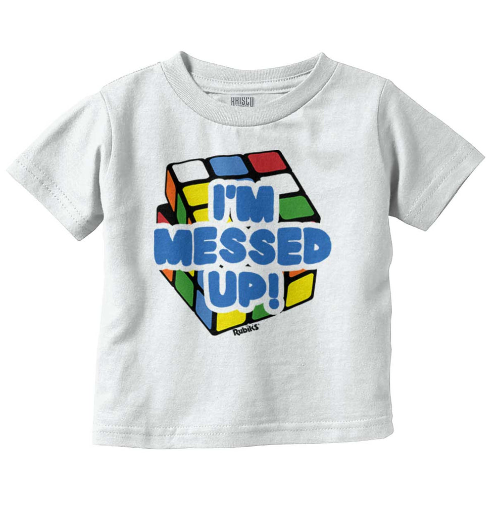 Messed Up Infant Toddler T Shirt-Direct To Garment Print-Brisco Baby