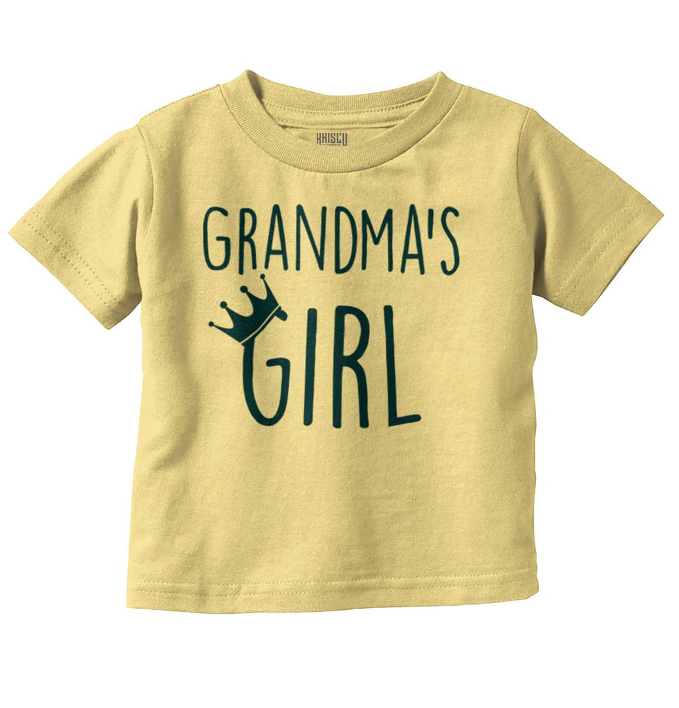 Grandma's Girl Infant Toddler T Shirt-Direct To Garment Print-Brisco Baby