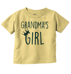 Grandma's Girl Infant Toddler T Shirt-Direct To Garment Print-Brisco Baby