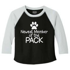 Member of the Pack Toddler Baseball-Direct To Garment Print-Brisco Baby