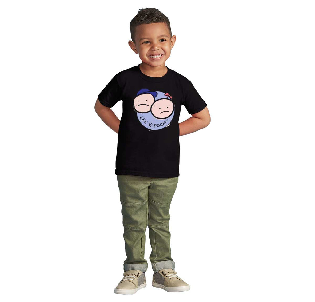 Boy and Girl Logo Infant Toddler T Shirt-Direct To Garment Print-Brisco Baby