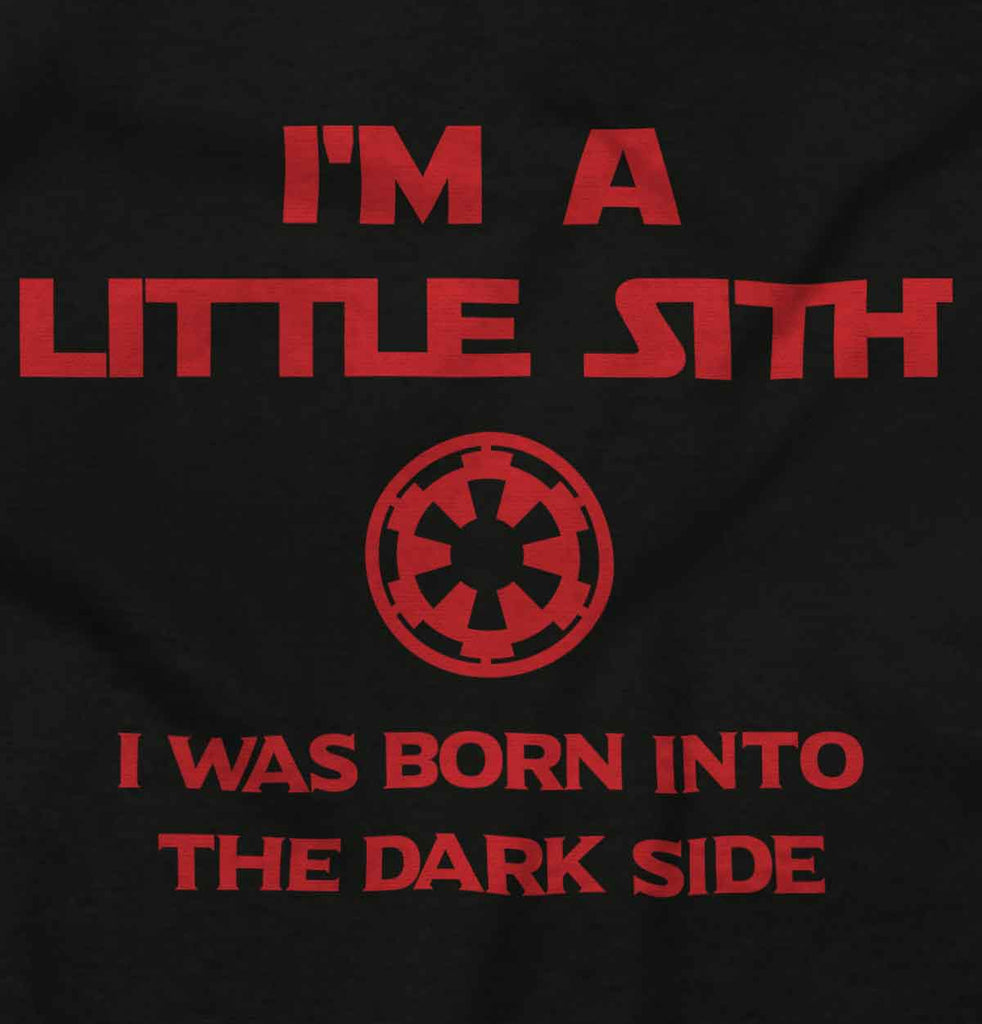 Little Sith Dark Side Infant Baby Bib-Direct To Garment Print-Brisco Baby