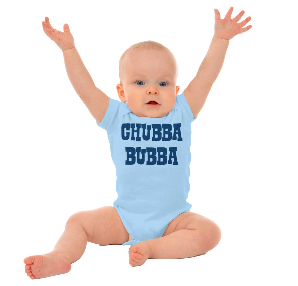 Chubba Bubba Romper Bodysuit-Direct To Garment Print-Brisco Baby