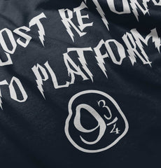 Return Platofrm 9 3/4 Ringer Romper Bodysuit-Direct To Garment Print-Brisco Baby