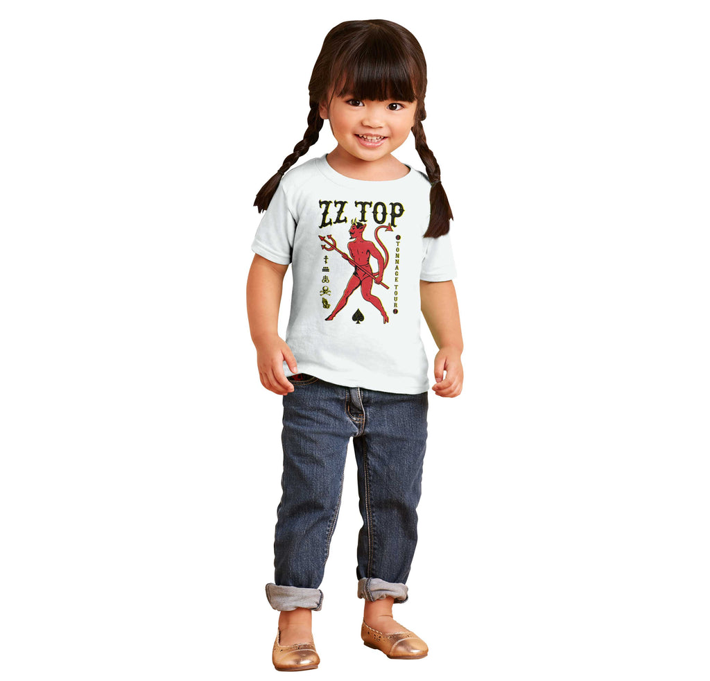 Demon ZZ Infant Toddler T Shirt-Direct To Garment Print-Brisco Baby