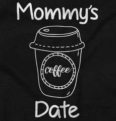 Mommy's Date Infant Baby Bib-Direct To Garment Print-Brisco Baby
