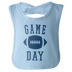 Game Day Infant Baby Bib-Direct To Garment Print-Brisco Baby