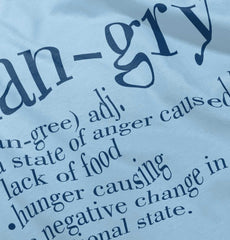 Hangry Definition Romper Bodysuit-Direct To Garment Print-Brisco Baby