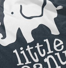 Elephant Peanut Football Romper Bodysuit-Direct To Garment Print-Brisco Baby