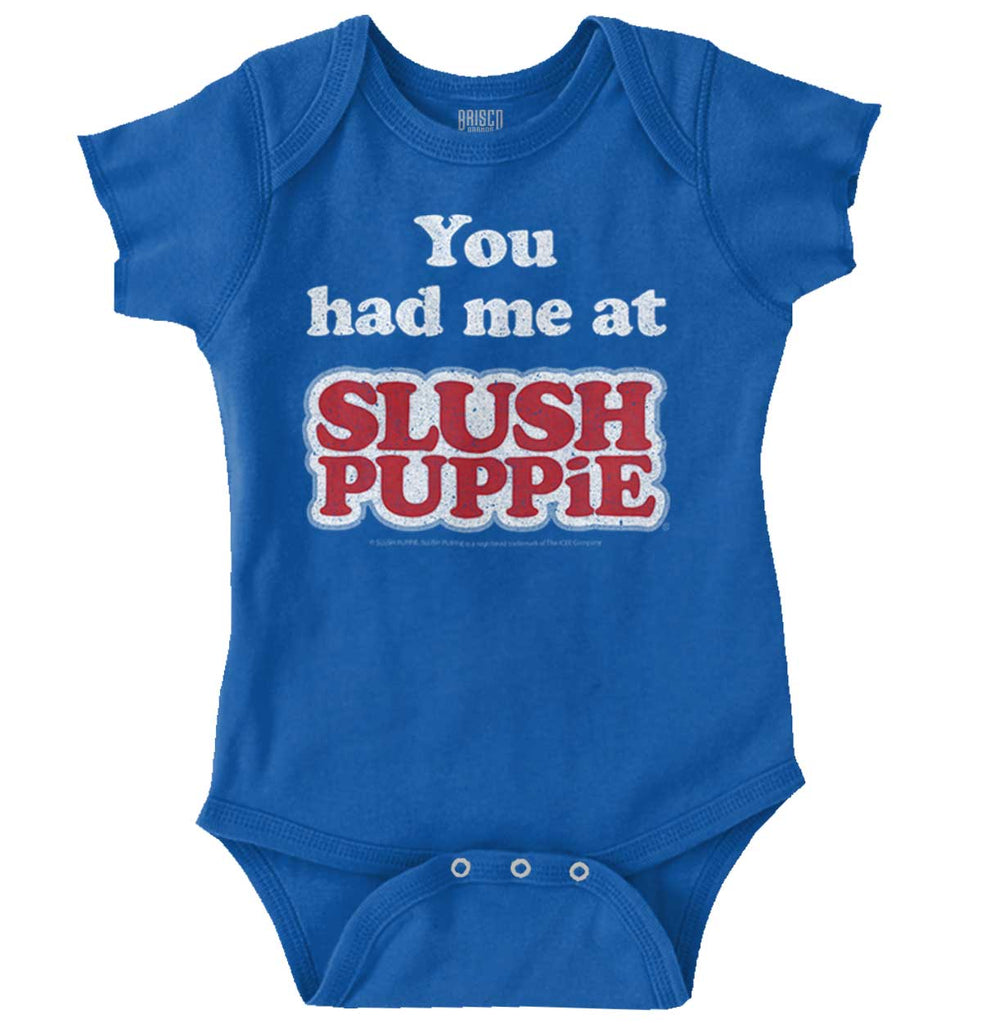 Had Me At Slush Puppie Romper Bodysuit-Direct To Garment Print-Brisco Baby