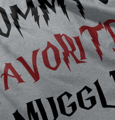 Mommy's Favorite Muggle Romper Bodysuit-Direct To Garment Print-Brisco Baby