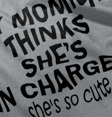 She's So Cute Infant Toddler T Shirt-Direct To Garment Print-Brisco Baby