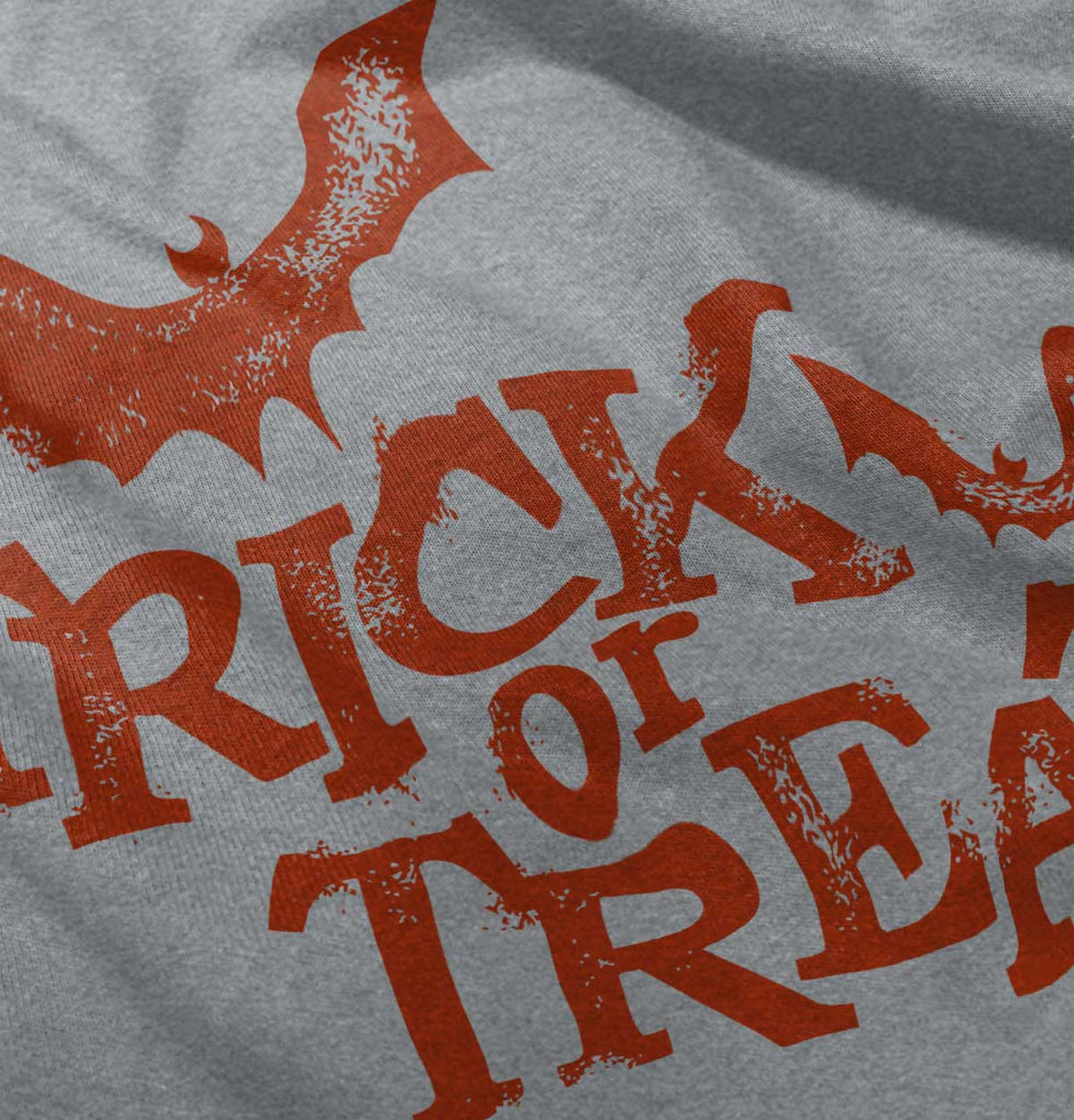 Trick or Treat Bats Infant Toddler T Shirt-Direct To Garment Print-Brisco Baby