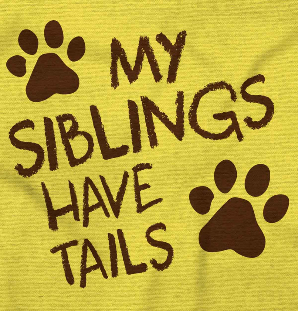 My Siblings Have Tai Romper Bodysuit-Direct To Garment Print-Brisco Baby