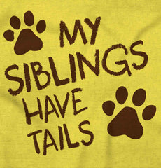 My Siblings Have Tai Romper Bodysuit-Direct To Garment Print-Brisco Baby
