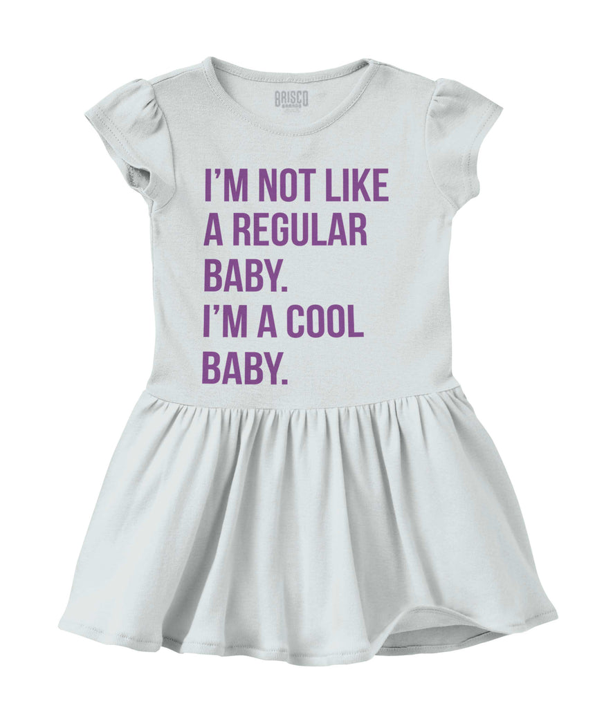 Cool Baby Solid Baby Infant Dress-Direct To Garment Print-Brisco Baby