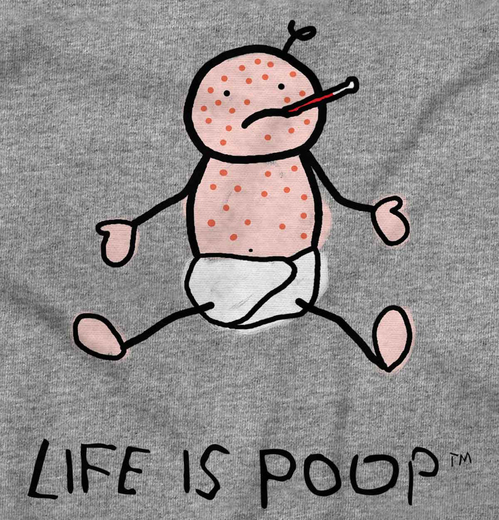 Chicken Pox Infant Toddler T Shirt-Direct To Garment Print-Brisco Baby