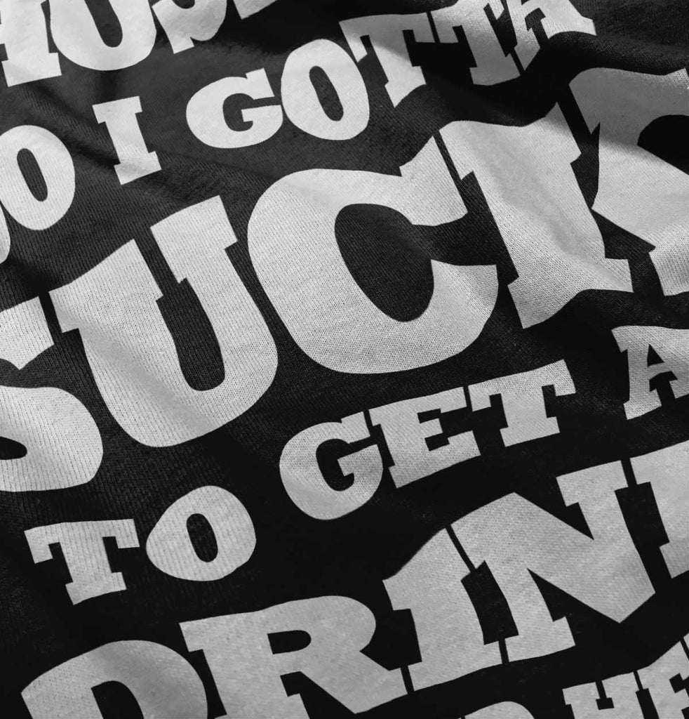 Get A Drink Infant Toddler T Shirt-Direct To Garment Print-Brisco Baby