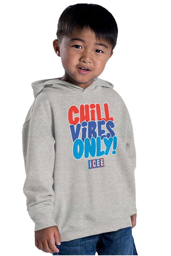 Chill Vibes Only Toddler Pullover Hoodie-Direct To Garment Print-Brisco Baby