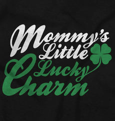 Mommy's Little Lucky Charm Maternity T-Shirt-Direct To Garment Print-Brisco Baby
