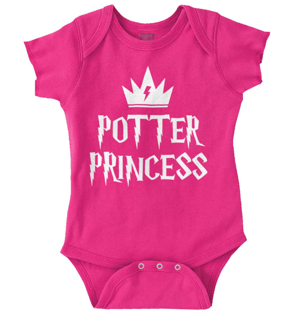 Potter Princess Romper Bodysuit-Direct To Garment Print-Brisco Baby