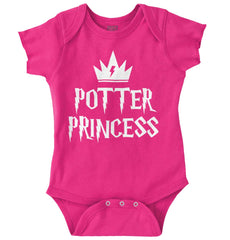 Potter Princess Romper Bodysuit-Direct To Garment Print-Brisco Baby