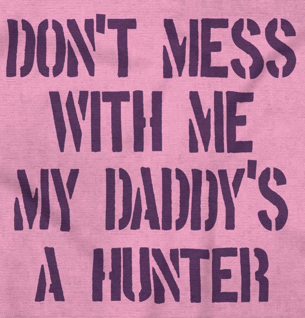 Daddy's A hunter Romper Bodysuit-Direct To Garment Print-Brisco Baby
