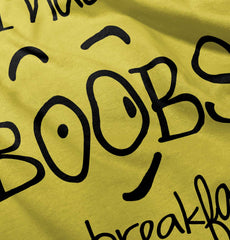 I Had Boobs Romper Bodysuit-Direct To Garment Print-Brisco Baby